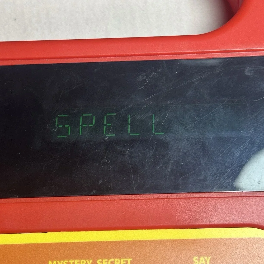 Vintage Texas Instruments Speak & Spell Tested Works Great Condition Retro '80's